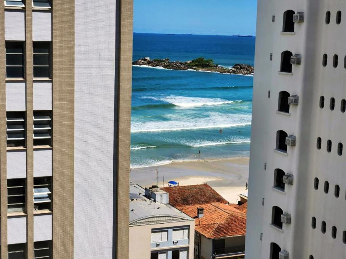 Apartamento 4 Quartos, 3 Banheiros, Vista Para O Mar Pitangueiras, Sacada, 1 Vaga De Garagem, Apenas 50 Metros Do Mar Guaruja Ngoại thất bức ảnh