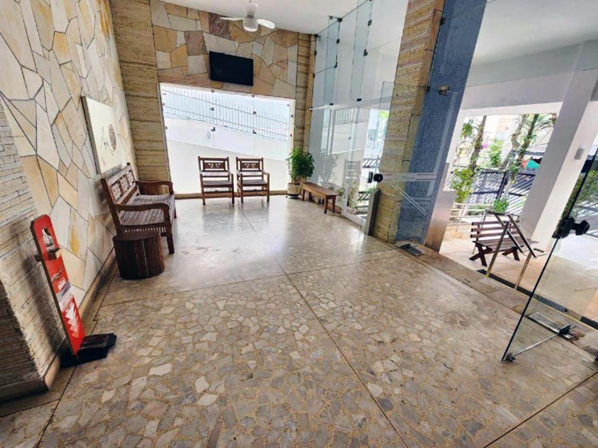 Apartamento 4 Quartos, 3 Banheiros, Vista Para O Mar Pitangueiras, Sacada, 1 Vaga De Garagem, Apenas 50 Metros Do Mar Guaruja Ngoại thất bức ảnh