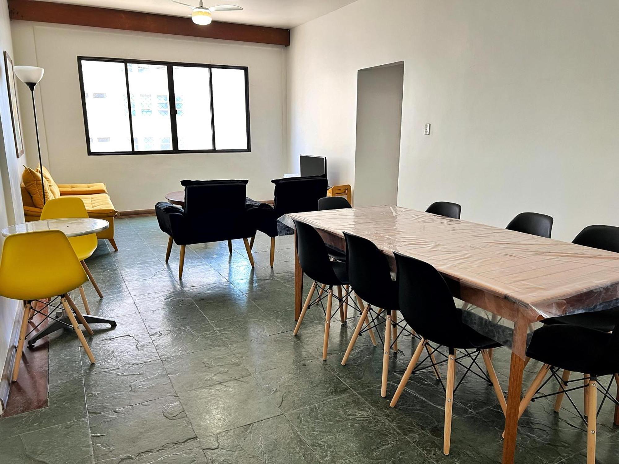 Apartamento 4 Quartos, 3 Banheiros, Vista Para O Mar Pitangueiras, Sacada, 1 Vaga De Garagem, Apenas 50 Metros Do Mar Guaruja Ngoại thất bức ảnh
