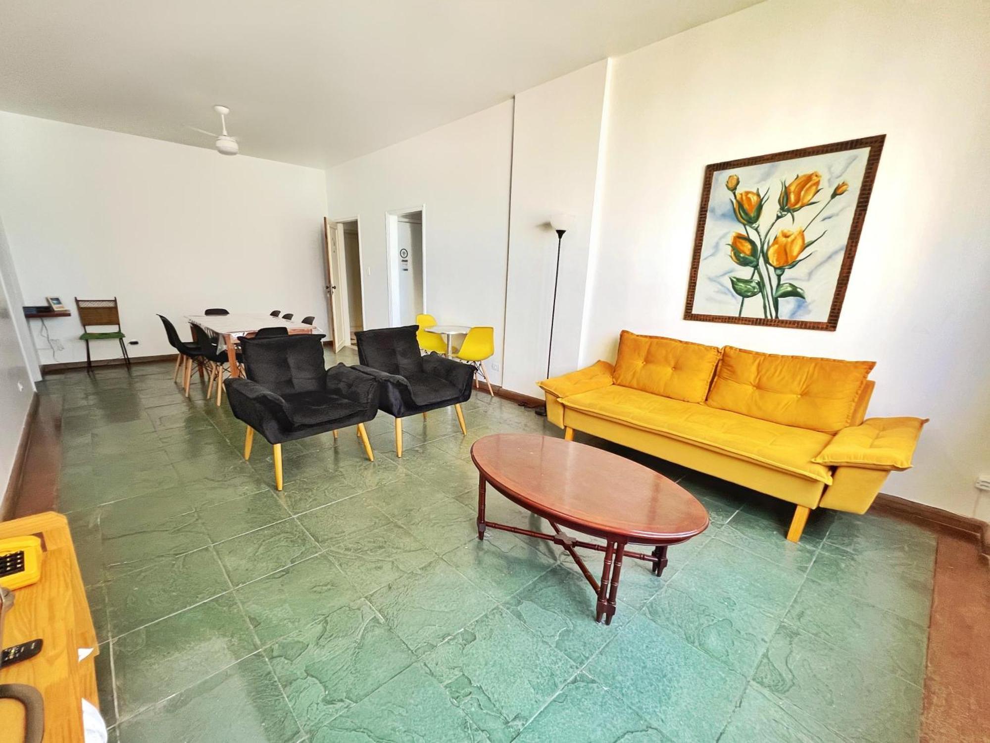 Apartamento 4 Quartos, 3 Banheiros, Vista Para O Mar Pitangueiras, Sacada, 1 Vaga De Garagem, Apenas 50 Metros Do Mar Guaruja Ngoại thất bức ảnh