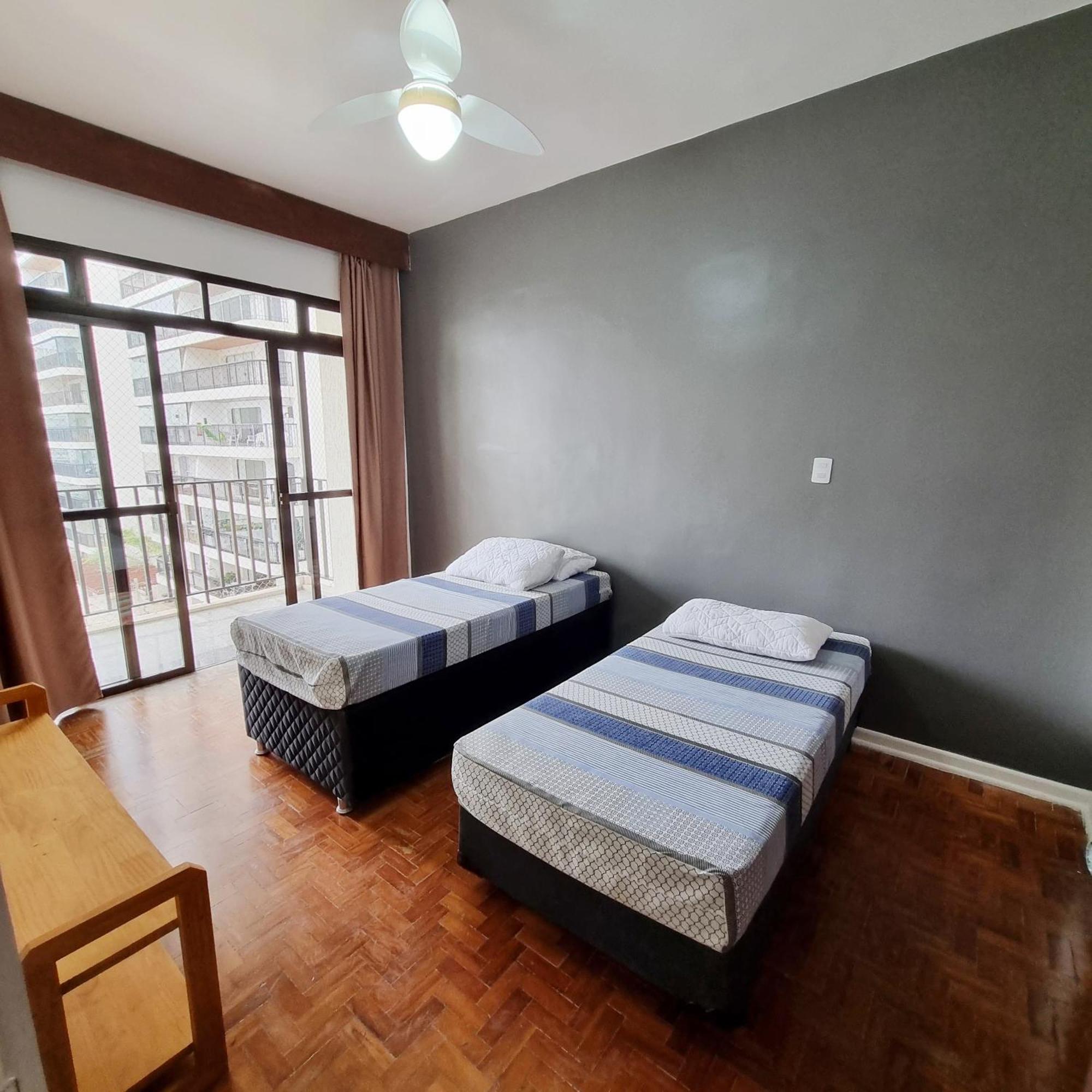Apartamento 4 Quartos, 3 Banheiros, Vista Para O Mar Pitangueiras, Sacada, 1 Vaga De Garagem, Apenas 50 Metros Do Mar Guaruja Ngoại thất bức ảnh